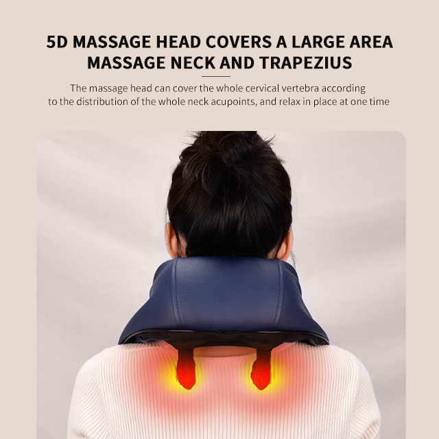 Simulation of Human Hands Shiatsu Back and Neck Massager with Heat, MEEEGOU Electric Deep Tissue 3D Kneading Massage Pillow for Shoulder, Neck, Waist, Body Muscle Pain Relief, Gifts for Dad, Mon, Men